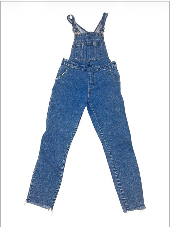 Denim - Abercrombie Drapey Rigid Overall Size 6